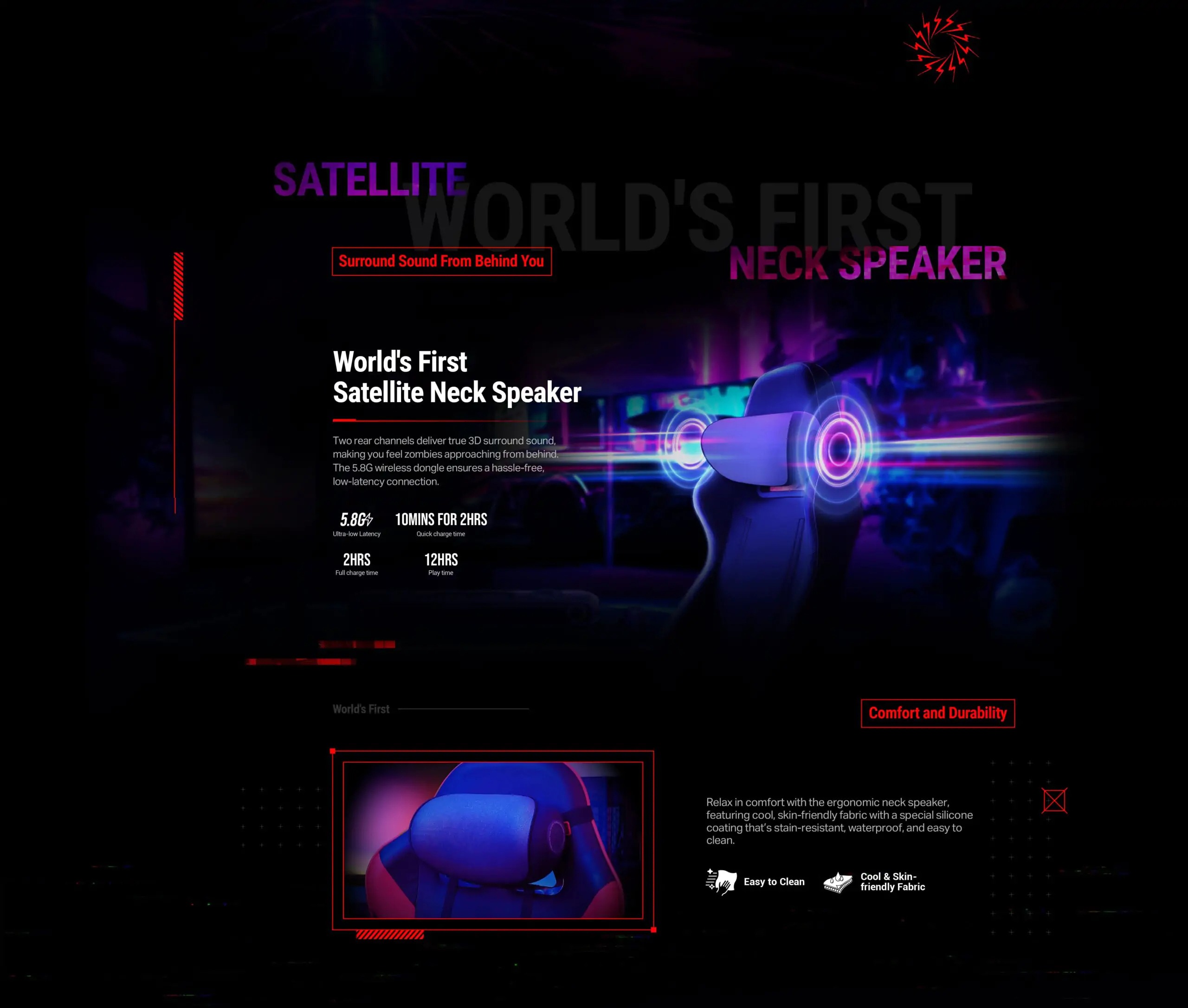 OXS Thunder Pro+ True Dolby Atmos® 7.1.2ch Gaming Sound System 产品图片