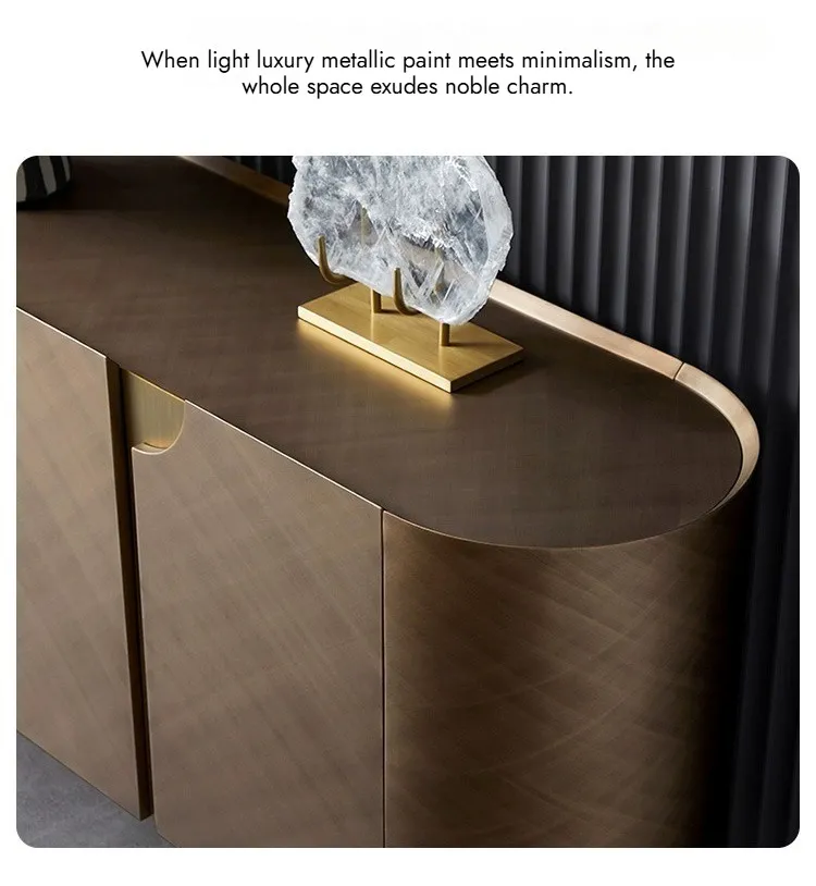 BUNISE Italian Simple Metal Lacquer Storage Cabinet BG1203 产品图片