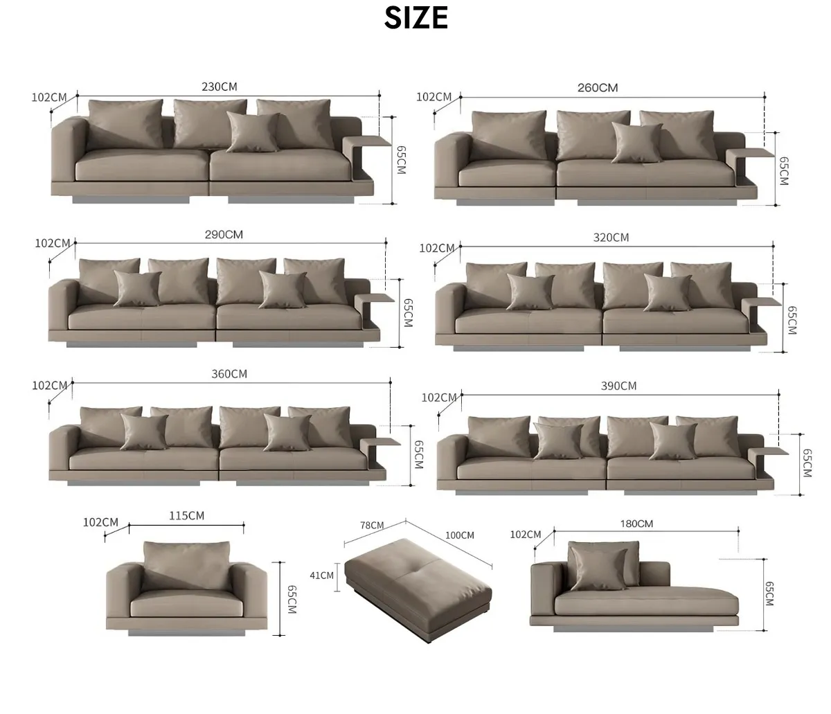 Connery Cowhide 产品图片