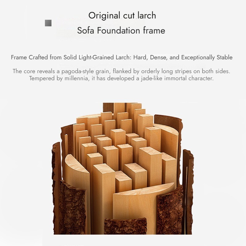 CRABA curved fabric sofa product image 7