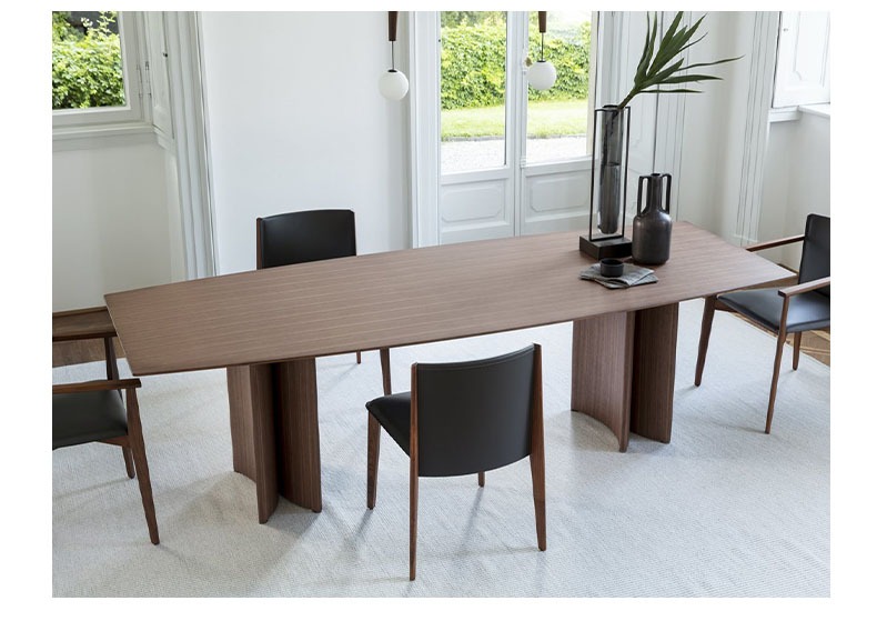 BUNISE Italian Solid Wood Dining Table BUD0904 产品图片