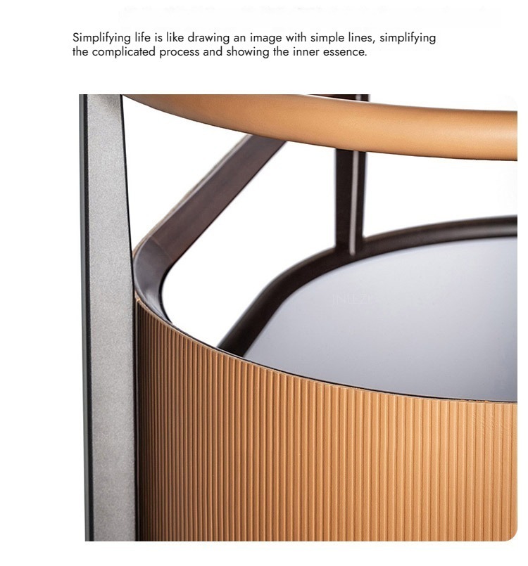 BUNISE Italian Mobile Pantry Cabinet with Wheels Sideboard BG1216 产品图片