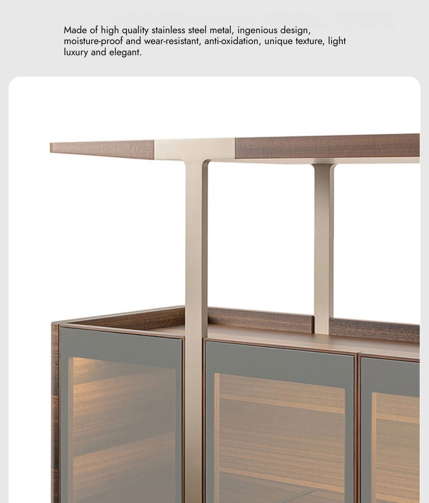 BUNISE Italian Dining Cabinet Wine Storage BG1224 产品图片