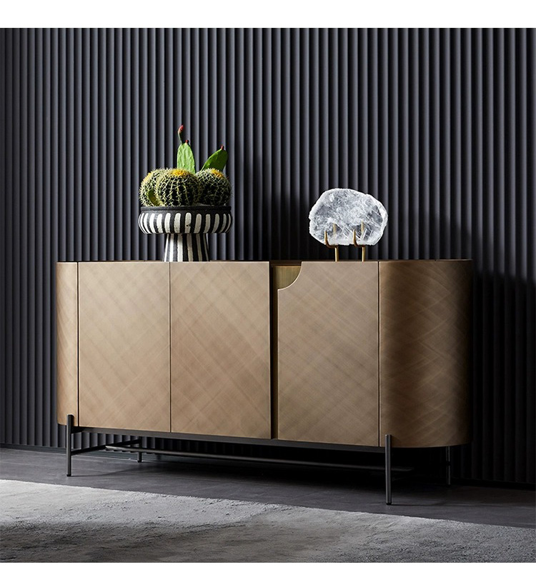 BUNISE Italian Simple Metal Lacquer Storage Cabinet BG1203 产品图片