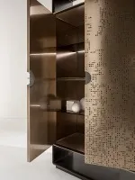 BUNISE Italian Stainless Steel Designer High End Storage Cabinet BG1223 - Image 4