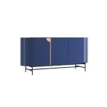BUNISE Italian Simple Metal Lacquer Storage Cabinet BG1203 - Image 11