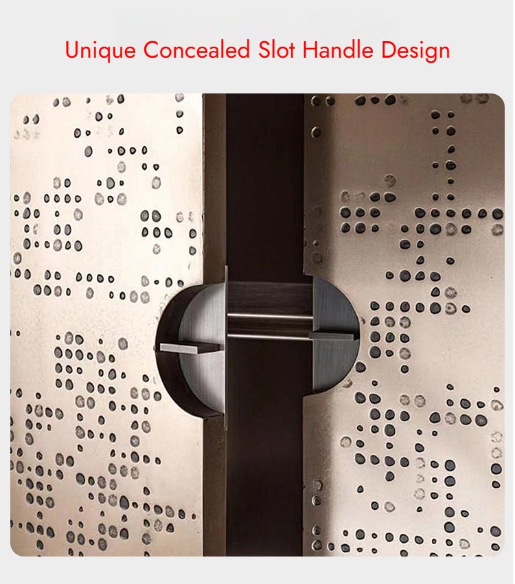 BUNISE Italian Stainless Steel Designer High End Storage Cabinet BG1223 产品图片