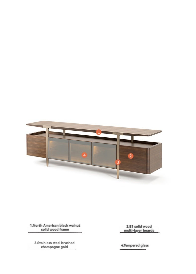 BUNISE Italian Dining Sideboard Luxury Storage Cabinet BG1213 产品图片