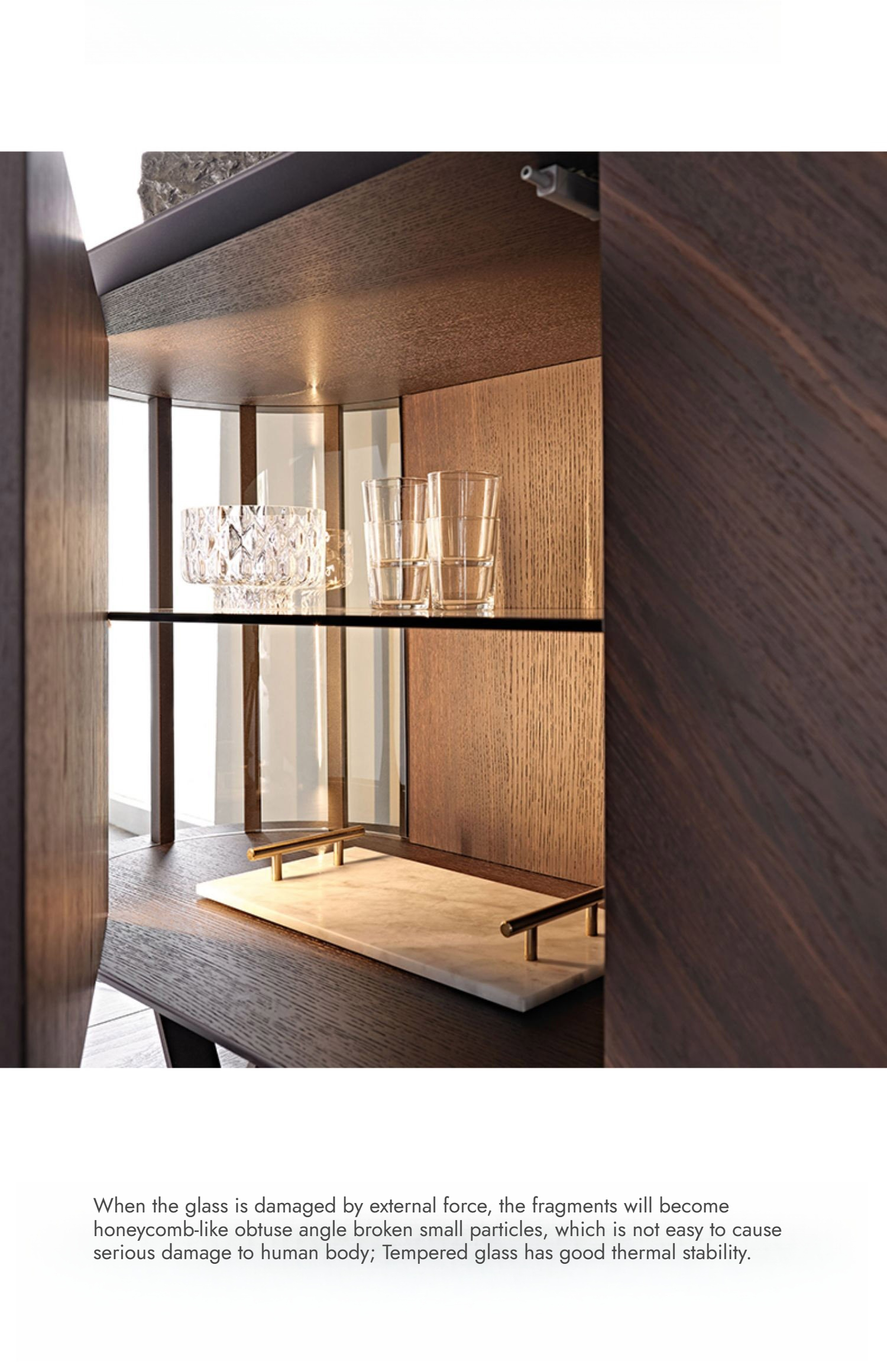 BUNISE Italian Solid Wood TV Stand Dining Cabinet BG1220 产品图片