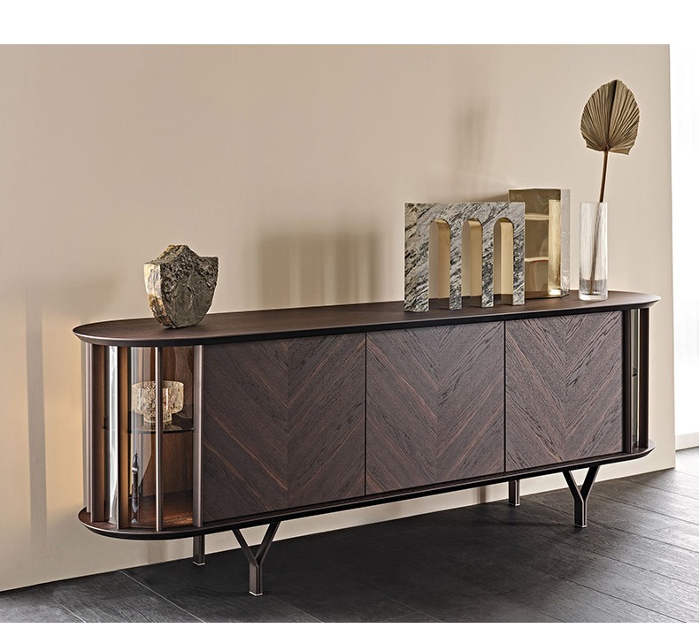 BUNISE Italian Solid Wood TV Stand Dining Cabinet BG1220 产品图片