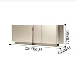 BUNISE Italian Kitchen Cupboard Floor Standing Cabinet BG1214 - Image 6
