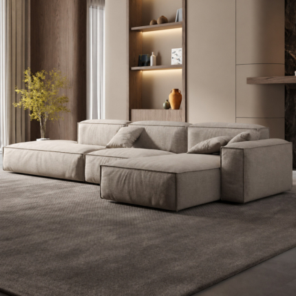 Cubist Fabric Modular Sofa