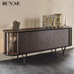 BUNISE Italian Solid Wood TV Stand Dining Cabinet BG1220