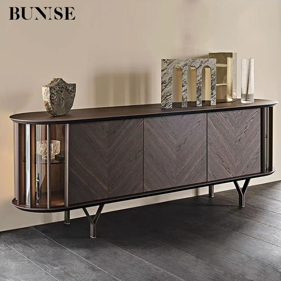 bunise-51941-bunise-italian-solid-wood-tv-stand-dining-cabinet-bg1220-main-900-c74356 BUNISE Italian Solid Wood TV Stand Dining Cabinet BG1220 - Image 1