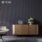 BUNISE Italian Simple Metal Lacquer Storage Cabinet BG1203