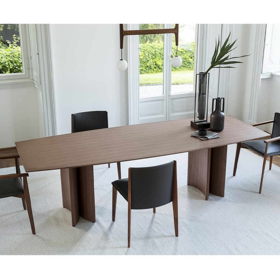 bunise-52199-bunise-italian-solid-wood-dining-table-bud0904-main-900-0a9fde BUNISE Italian Solid Wood Dining Table BUD0904 - Image 1