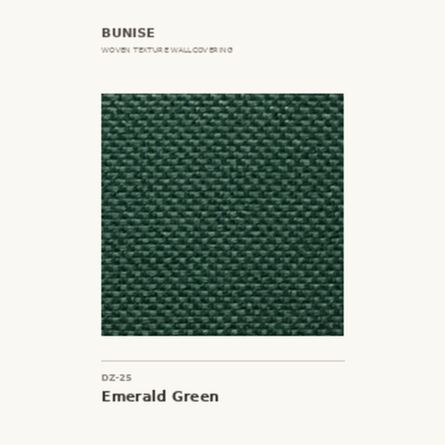 bunise-77561-woven-texture-wallcovering-dz-25--c2-b7-emerald-green-main-900-009e47 Woven Texture Wallcovering DZ-25 · Emerald Green - Image 1