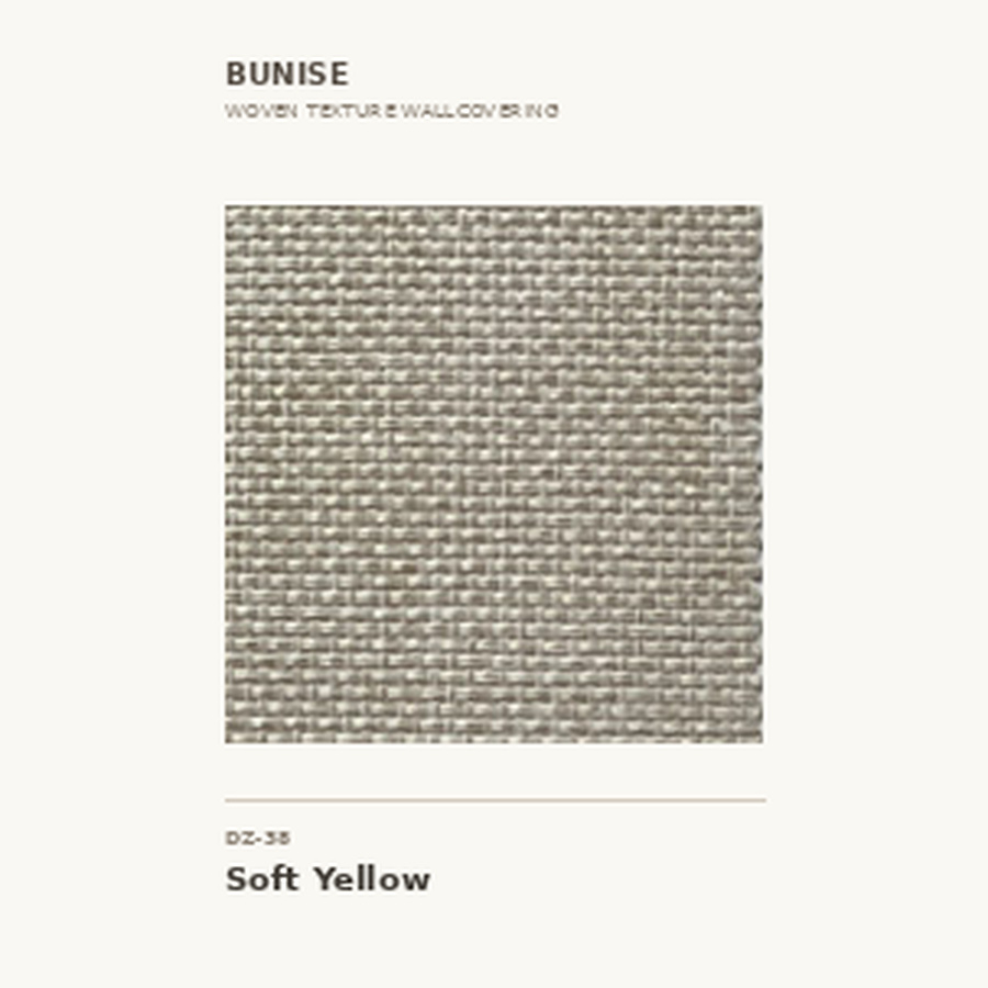 bunise-77575-woven-texture-wallcovering-dz-38--c2-b7-soft-yellow-main-900-3f682f Woven Texture Wallcovering DZ-38 · Soft Yellow - Image 1