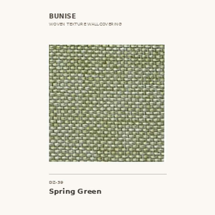 bunise-77576-woven-texture-wallcovering-dz-39--c2-b7-spring-green-main-900-e14030 Woven Texture Wallcovering DZ-39 · Spring Green - Image 1