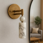 Veyra Cloud Stone Light wall lamp, full product view