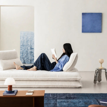Loria convertible sofa bed in a modern Thailand living room
