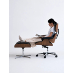 Valen Leather Executive Lounge Office Chair - Image 4