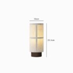 Sora rechargeable small table lamp, diameter 10 cm and height 23.5 cm