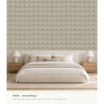 Woven Texture Wallcovering DZ-36 · Autumn Beige - Image 4