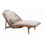 Woven Teak Outdoor Lounge Collection - Image 3