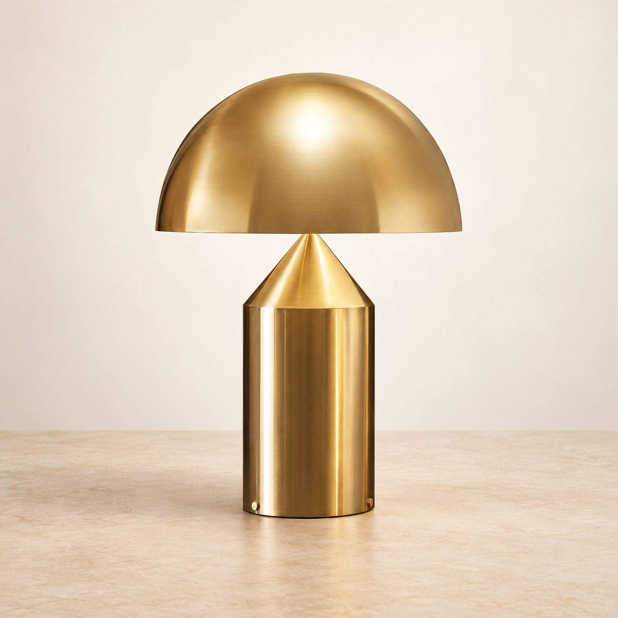 Orel Sculptural Table Lamp — form study, AI design visualization