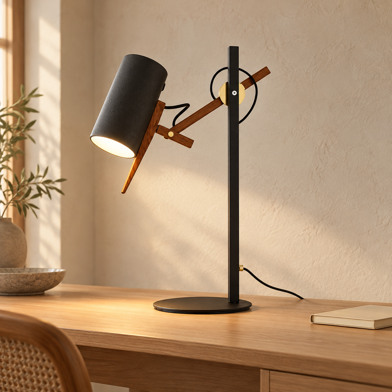 Talo Adjustable Table Lamp — interior styling, AI design visualization